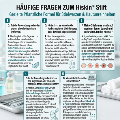 𝐇𝐈𝐒𝐊𝐈𝐍®👩‍⚕️⭐ 7-Tage-Hautmakel- & Hautanhängsel-Entferner Schmerzfreier Rollerball-Stift zur schonenden Entfernung von Hautanhängseln und Hautflecken – narbenfrei